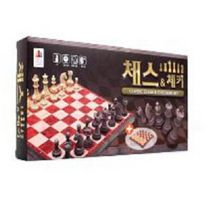 (전략게임)체스 앤 체커(2인용 6세이상 약20분)
